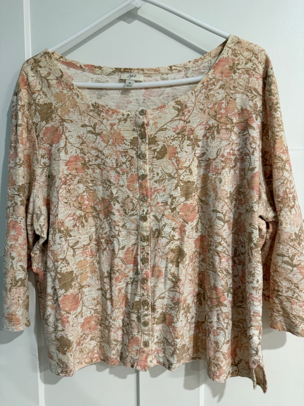 JJill cotton cardigan